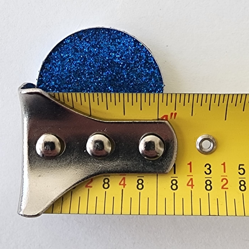 ๐๏ธ๐ Bold Blue Glitter Eyeshadow Refill Godet Pan - Picture 3 of 8